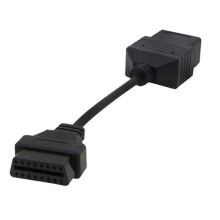 para Toyota 17pin 16pin conector do OBD diagnóstico cabo OBD2